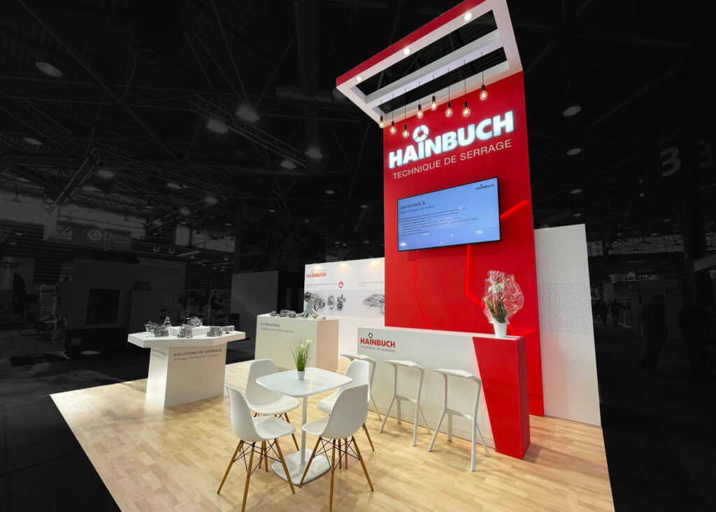 Stand sur mesure réalisé par ABP Communication – Conception et fabrication de stands personnalisés à Paris