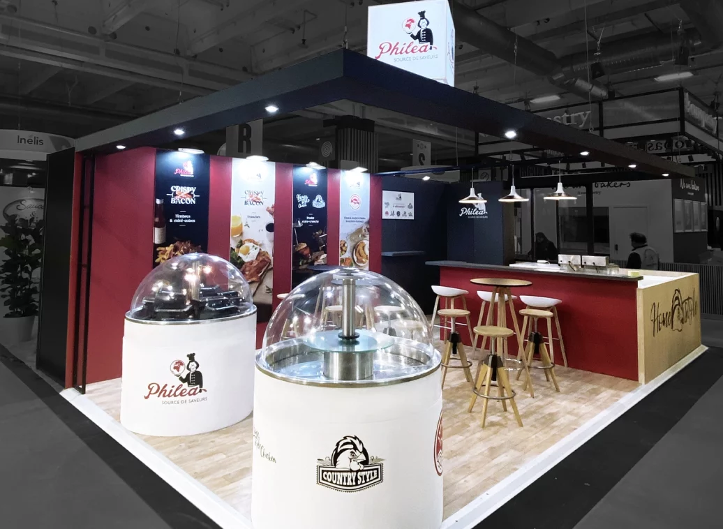 Stand Lyon sur mesure pour salon professionnel